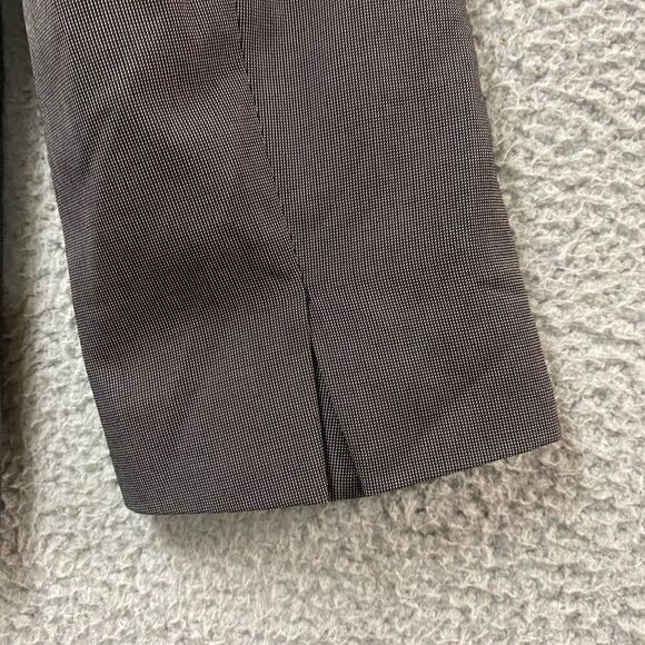 Ann Taylor Women's Gray Three Button Lined Blazer Jacket Size 6 - Picture 5 of 8